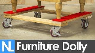  How to make a furniture dolly { a simple tool chests mobile base} // DIY