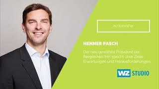 Der neue Präsident der Bergischen IHK Henner Pasch im Interview