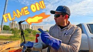 It's TORCH Time! Cutting up Old Farm Equipment, School Buses & More!