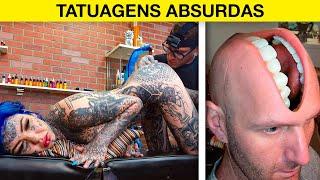 11 TATUAGENS EXTREMAS QUE VOCÊ NUNCA DEVE FAZER!