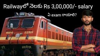 Railway jobs monthly Rs 3,50,000 salary In Telugu | Swaroop Facts