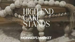 Easy High End Cake Stands DIYs