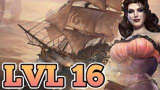 ON MONTE ENFIN LE BATEAU LEVEL 16 (Sea of Conquest FR) gameplay