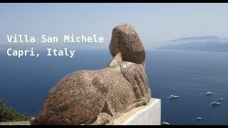 CAPRI, ITALY: VILLA SAN MICHELE & AXEL MUNTHE