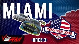 LIVE eNASCAR iRacing | Thursday Night Thunder | MIAMI | Race 3/15