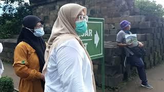 Kawasan wisata Candi Borobudur 19 Desember 2021