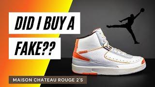 Guided Laces: Maison Château Rouge Air Jordan 2 | Legit Check