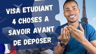  VISA ÉTUDIANT: 4 CHOSE À SAVOIR AVANT DE DÉPOSER VOTRE VISA CAMPUS FRANCE