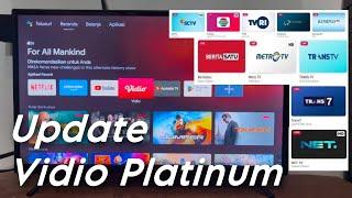 Update Vidio Platinum Nonton TV Online Tanpa Antena