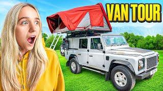 Can you live in a Land Rover Defender? (full tour)