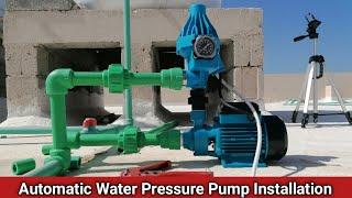 Automatic Water Pressure Pump Installation | How To Install Automatic Water Pump Controller