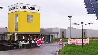 Amazon hit by strikes at German sites