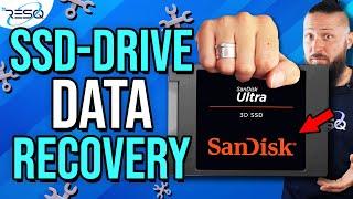 Data Recovery on a dead Sandisk SSD - How to Recover Data? (Failed Prior Repair) | PC-3000 Portable