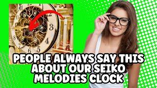 Seiko Melodies in Motion Wall Clock, Golden Chandelier Review