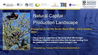 Natural Capital Production Landscapes