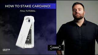 How to Stake ADA Cardano - Ledger Nano S Plus - Ledger Live (Tutorial)