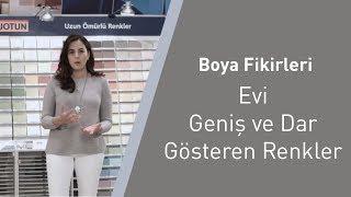 Boya Fikirleri: Evi Geniş ve Dar Gösteren Renkler