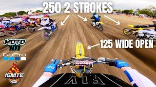 GoPro: 2002 HUSQVARNA 125 FLAT OUT AGAINST 250'S! VMXDN 2024