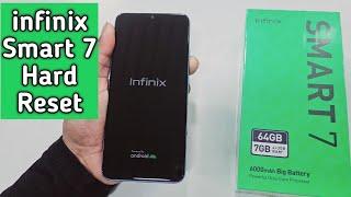 infinix Smart 7 Hard Reset | Pattern lock Remove