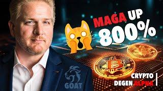 Crypto Degen Alpha  #maga UP +800%