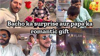 A BEAUTIFUL SURPRISE BY ALL THE KIDS || PAPAS ROMANTIC GIFT FOR MAMA 
