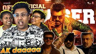 Good Bad Ugly Tamil Teaser Reaction   Ajith Kumar | Trisha | Adhik Ravichandran