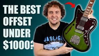 Vintage REVO Series Surfmaster Thinline Twin | The best new sub $1000 offset guitar? Review & Demo