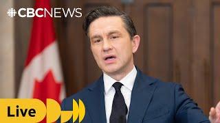 Poilievre holds news conference in Ottawa