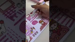 SAMANTHA BIKIN JOURNAL SERBA PINK STICKER VIRAL #viral #shortvideo #shorts #short #tiktok #video