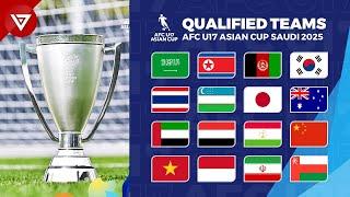  AFC U17 Asian Cup Saudi Arabia 2025: All Teams Qualified