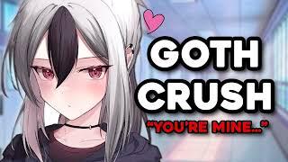 (SPICY) Goth Girl Crush Confesses To You! Roleplay ASMR