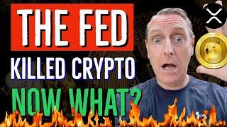 THE FED CRASHED DOGECOIN!! CRYPTOCURRENCY LATEST NEWS & PRICE PREDICTIONS!