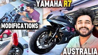 Yamaha R7 Puri Kholdii | Modifications for my NEW BIKE