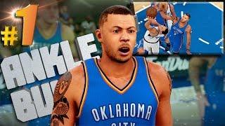 NBA 2K16 MyCareer #1 - FIRST Game OKC Thunder & Monster Block