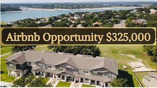 Airbnb Opportunity $325,000 Townhouse in Point Venture Texas, 2 beds, 2 baths, Full Tour