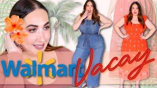 MUST-HAVE WALMART VACAY OUTFITS | Plus size haul