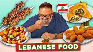 Mexican Dads Try Lebanese Food!