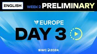 [ENGLISH] SWC2024 Europe Preliminary Day 3 | Summoners War