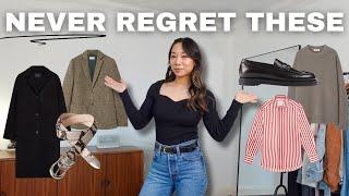 Wardrobe Investments You'll Never Regret  (+ What to Skip)