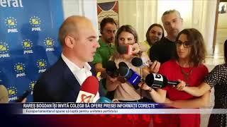 Rareș Bogdan își invită colegii să ofere presei informații corecte