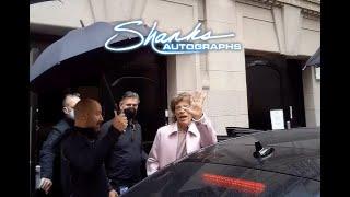 Aggressive Rolling stones Security while Mick Jagger leaves Manchester hotel No Autographs #covid