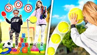 BROTHER VS SISTER | EPIC TRICKSHOT BATTLE! 