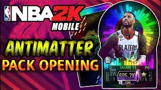 ANTIMATTER MUSICIANS ELITE PACK OPENING!! | NBA 2K Mobile S6 Antimatter packs