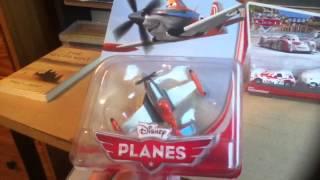 Disney planes Supercharged Dusty, Tsubasa, and Pixar cars M