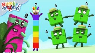 Best Friends Forever!  | International friendship day | Learn to count Kids Cartoons | Numberblocks