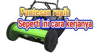 MESIN POTONG RUMPUT DORONG MANUAL