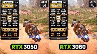 RTX 3050 vs RTX 3060 - Test in 10 Games!