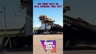 First Day in GTA Online Vice City #gta6 #gta #gtavi