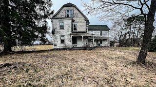 Abandoned Farmhouse With Antique Tools