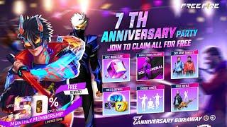 7th Anniversary Free Fire Rewards|Pink Diamond Store Return| Free Fire New Event | Ff New Event